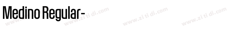 Medino Regular字体转换 Medino Regular字体转换